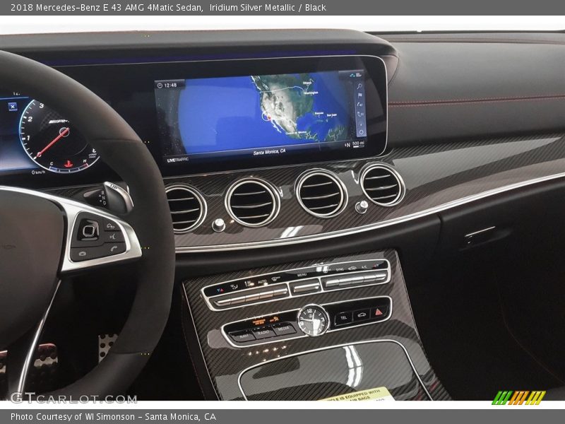 Iridium Silver Metallic / Black 2018 Mercedes-Benz E 43 AMG 4Matic Sedan