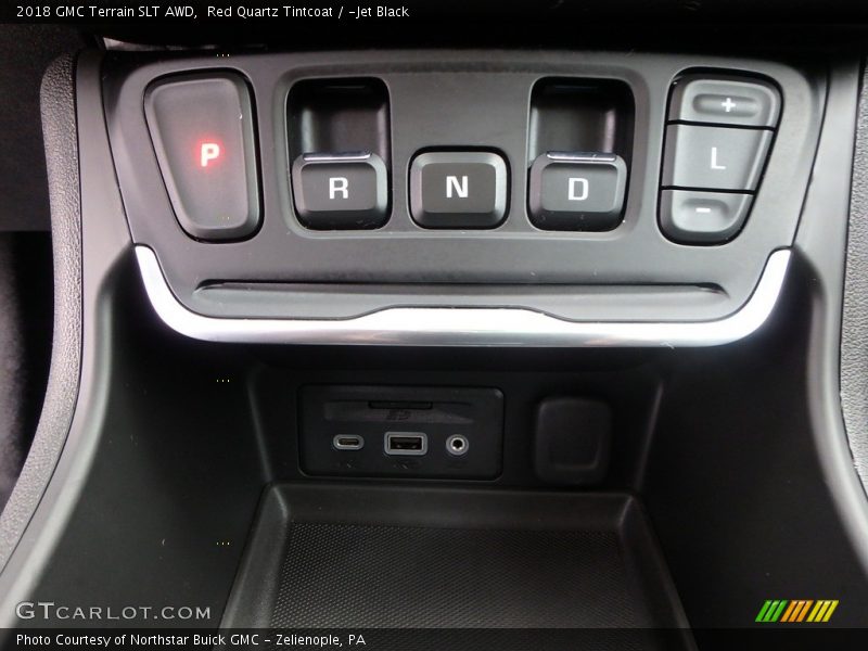 Red Quartz Tintcoat / ­Jet Black 2018 GMC Terrain SLT AWD