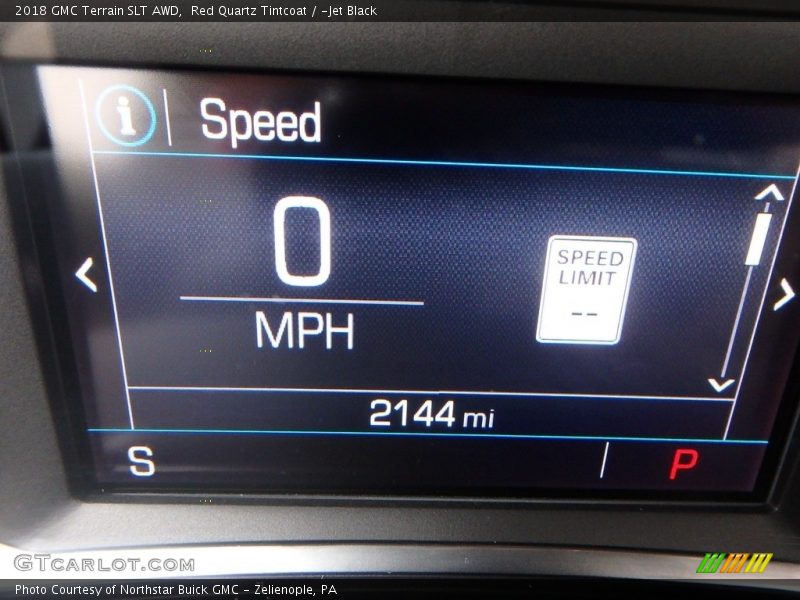 Red Quartz Tintcoat / ­Jet Black 2018 GMC Terrain SLT AWD