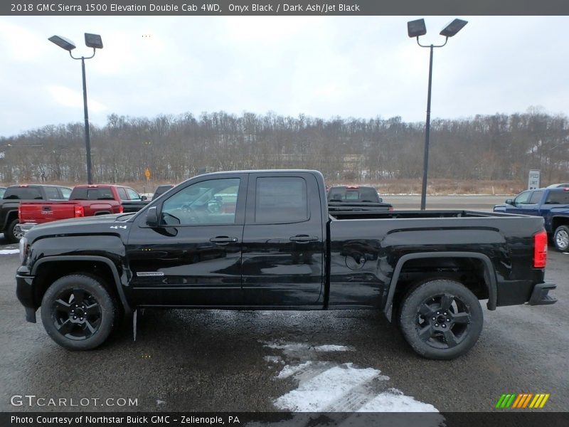 Onyx Black / Dark Ash/Jet Black 2018 GMC Sierra 1500 Elevation Double Cab 4WD