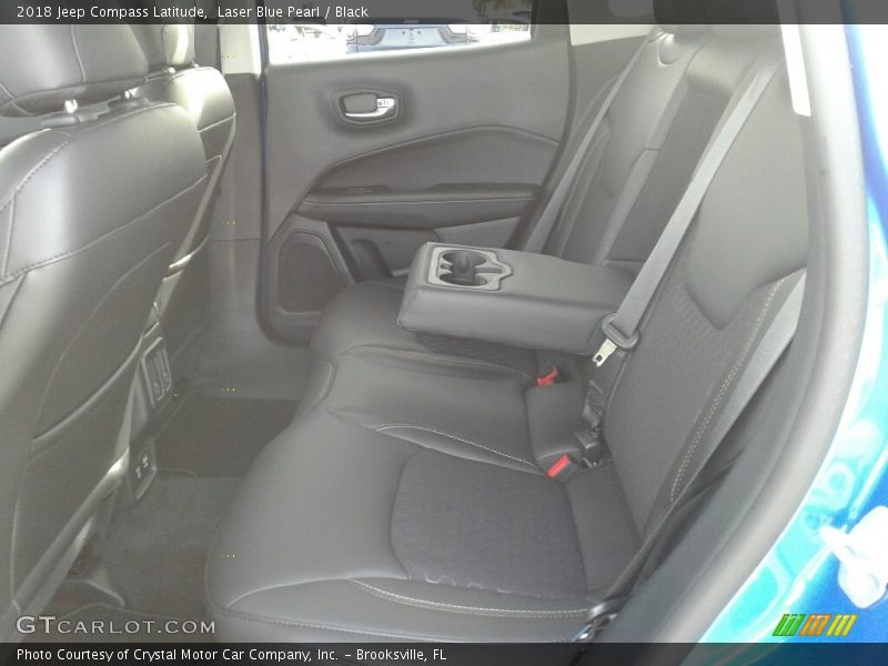 Laser Blue Pearl / Black 2018 Jeep Compass Latitude