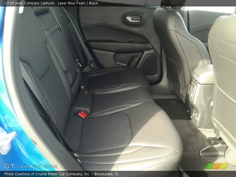 Laser Blue Pearl / Black 2018 Jeep Compass Latitude
