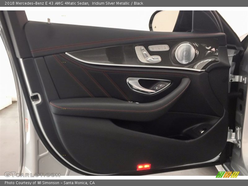 Iridium Silver Metallic / Black 2018 Mercedes-Benz E 43 AMG 4Matic Sedan