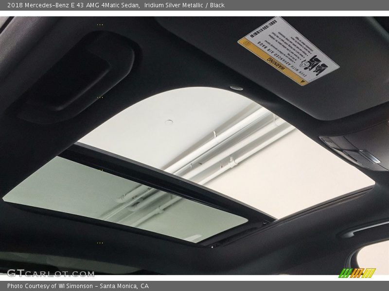 Iridium Silver Metallic / Black 2018 Mercedes-Benz E 43 AMG 4Matic Sedan