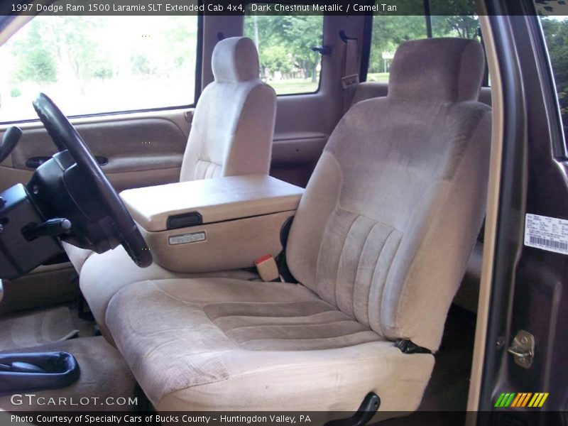 Dark Chestnut Metallic / Camel Tan 1997 Dodge Ram 1500 Laramie SLT Extended Cab 4x4
