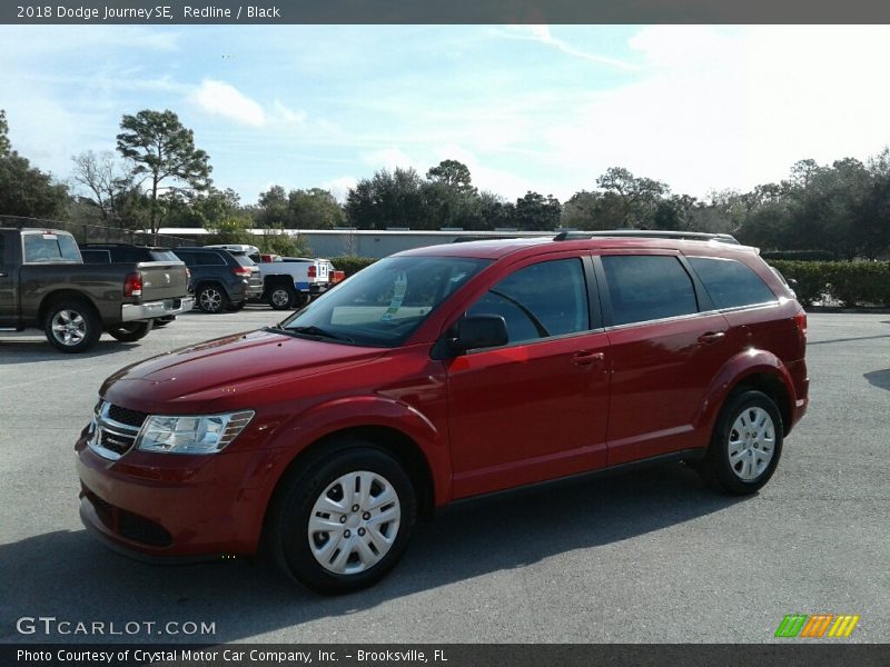 Redline / Black 2018 Dodge Journey SE