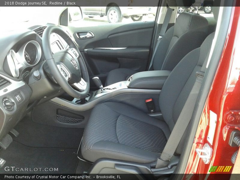 Redline / Black 2018 Dodge Journey SE