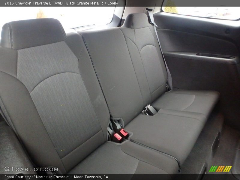 Black Granite Metallic / Ebony 2015 Chevrolet Traverse LT AWD