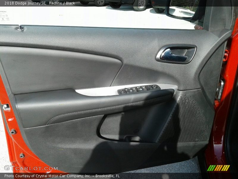 Redline / Black 2018 Dodge Journey SE