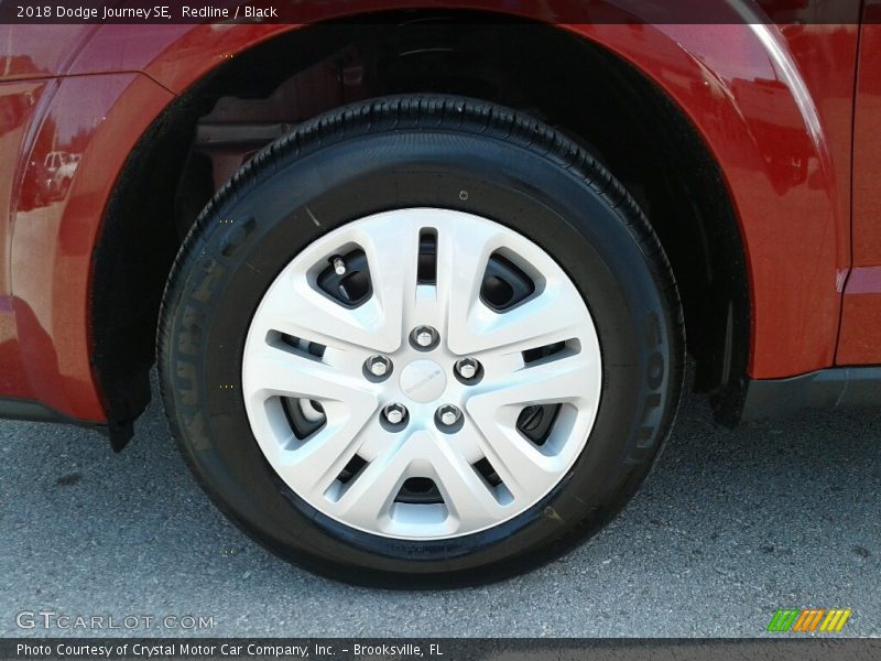 Redline / Black 2018 Dodge Journey SE