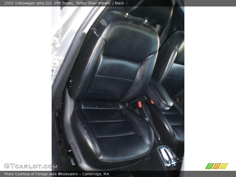 Reflex Silver Metallic / Black 2002 Volkswagen Jetta GLX  VR6 Sedan