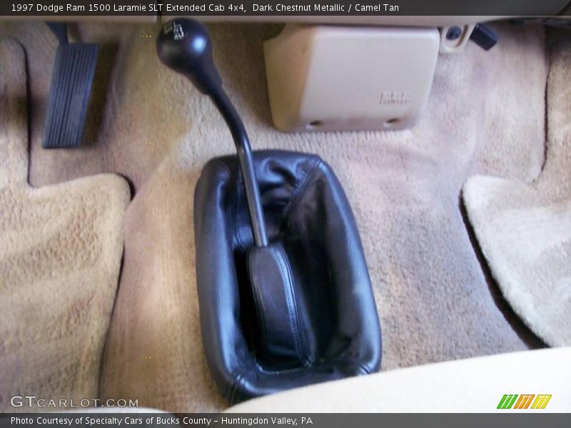Dark Chestnut Metallic / Camel Tan 1997 Dodge Ram 1500 Laramie SLT Extended Cab 4x4