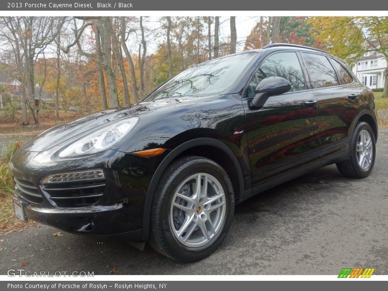 Black / Black 2013 Porsche Cayenne Diesel