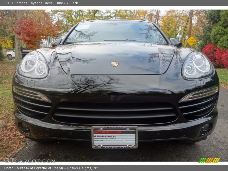 Black / Black 2013 Porsche Cayenne Diesel
