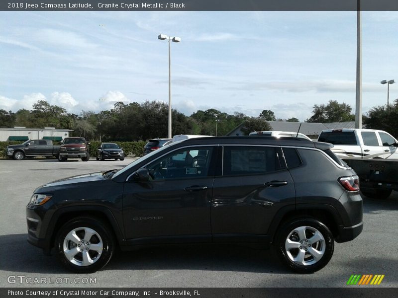 Granite Crystal Metallic / Black 2018 Jeep Compass Latitude