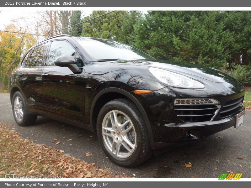 Black / Black 2013 Porsche Cayenne Diesel
