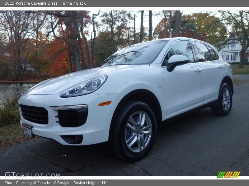 Front 3/4 View of 2015 Cayenne Diesel