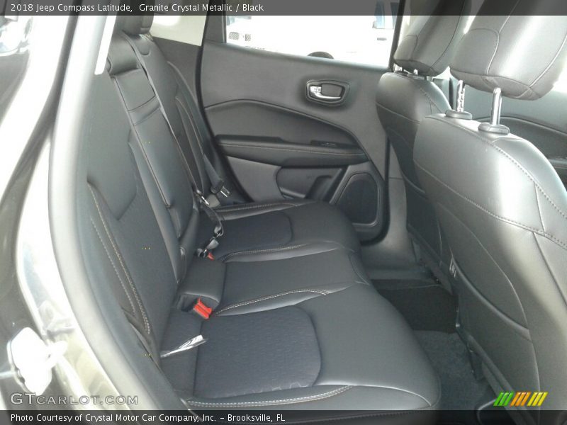 Granite Crystal Metallic / Black 2018 Jeep Compass Latitude