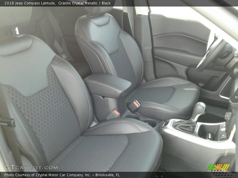Granite Crystal Metallic / Black 2018 Jeep Compass Latitude