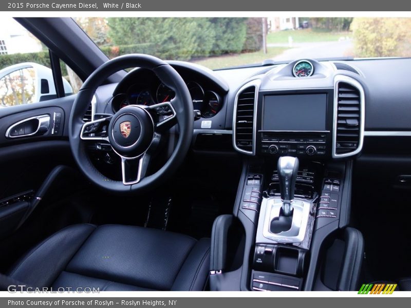 Dashboard of 2015 Cayenne Diesel