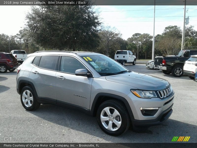 Billet Silver Metallic / Black 2018 Jeep Compass Latitude