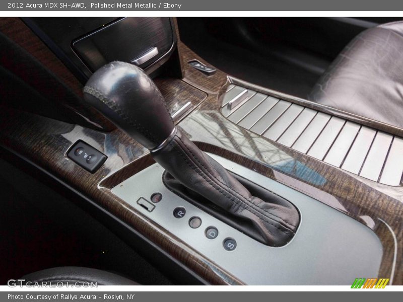 Polished Metal Metallic / Ebony 2012 Acura MDX SH-AWD