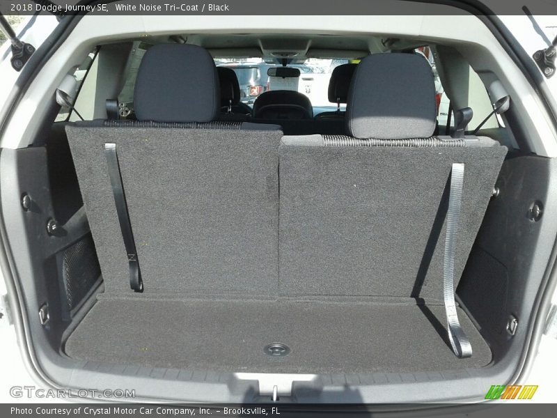 White Noise Tri-Coat / Black 2018 Dodge Journey SE