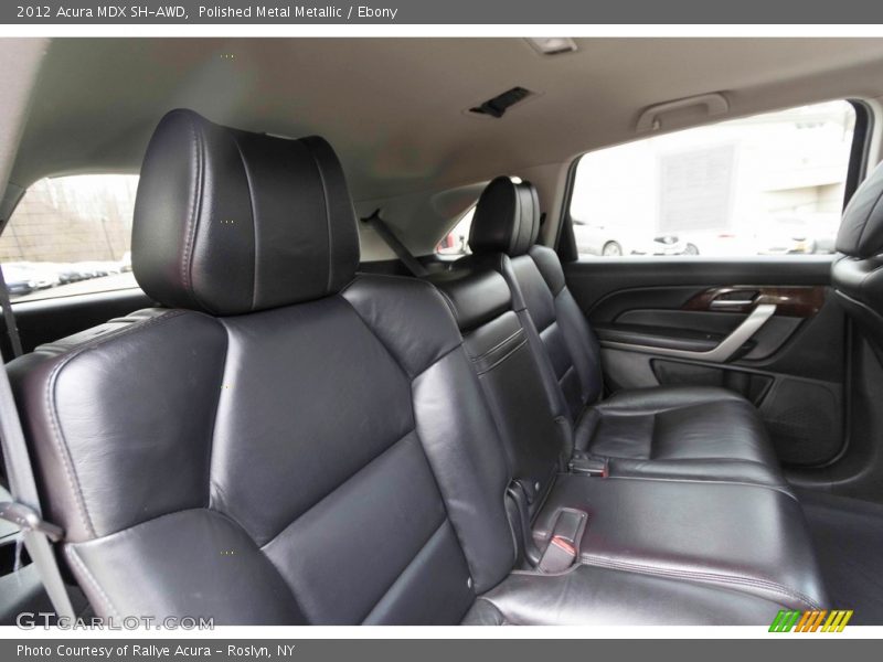 Polished Metal Metallic / Ebony 2012 Acura MDX SH-AWD