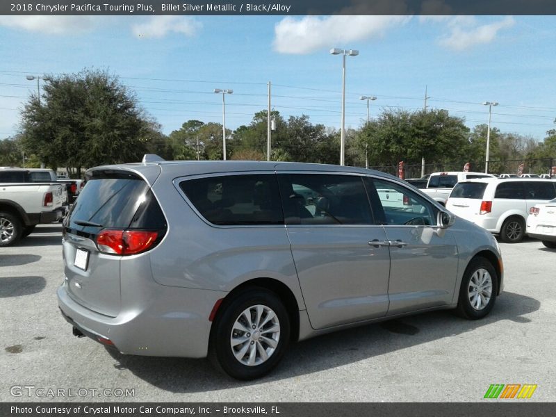 Billet Silver Metallic / Black/Alloy 2018 Chrysler Pacifica Touring Plus