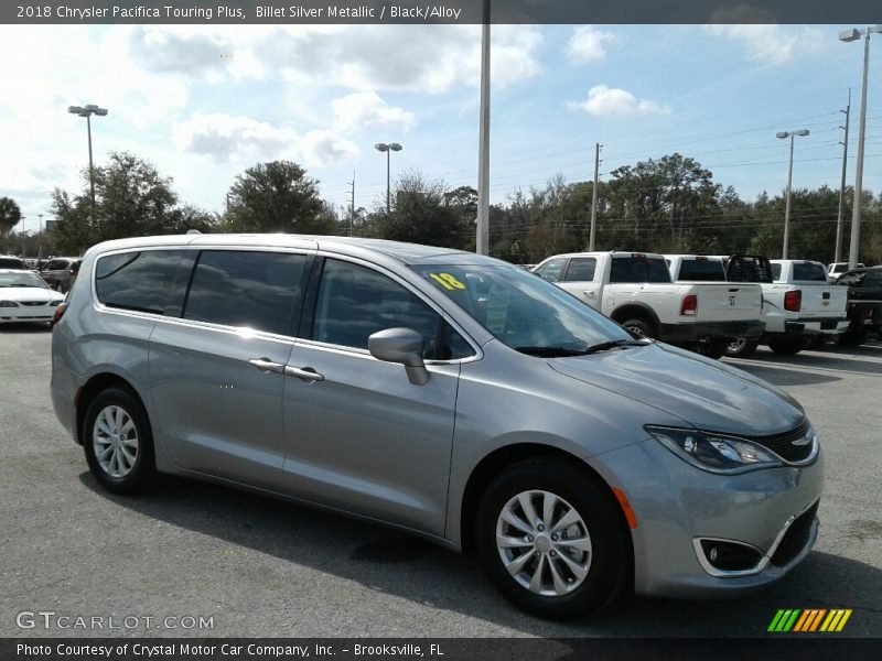 Billet Silver Metallic / Black/Alloy 2018 Chrysler Pacifica Touring Plus