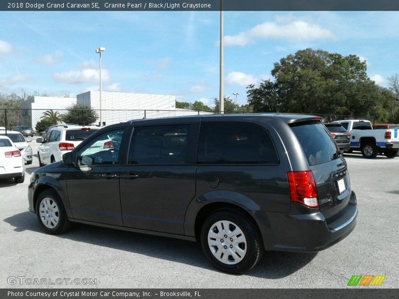 Granite Pearl / Black/Light Graystone 2018 Dodge Grand Caravan SE