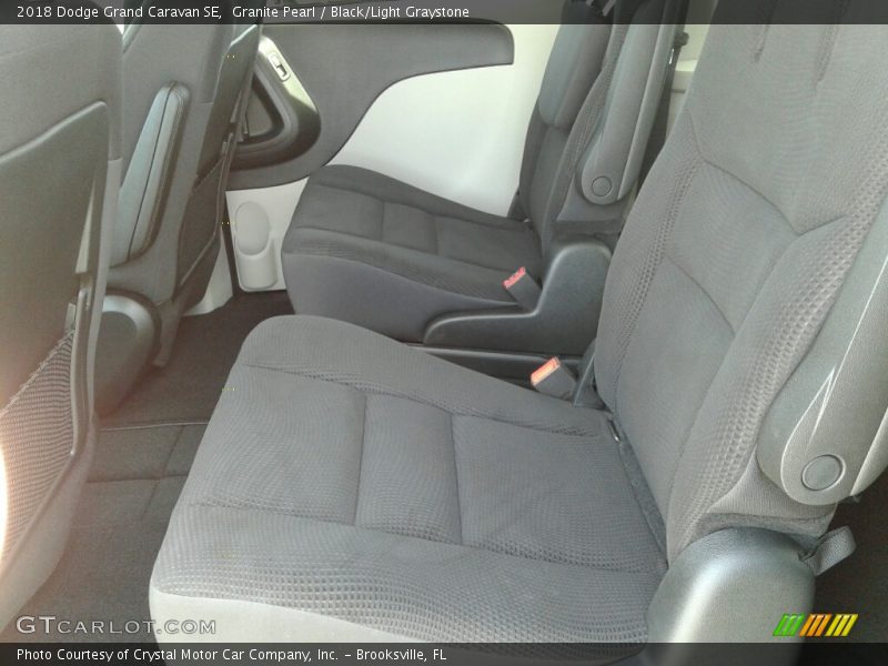 Granite Pearl / Black/Light Graystone 2018 Dodge Grand Caravan SE