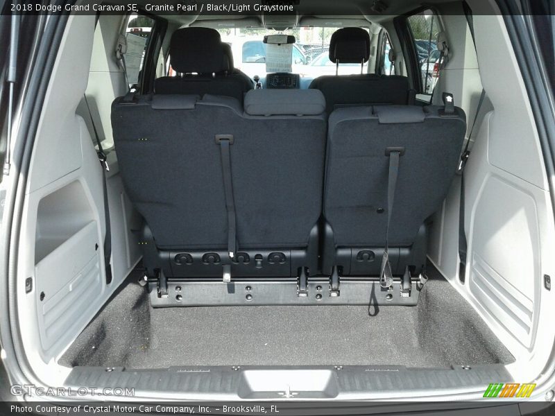 Granite Pearl / Black/Light Graystone 2018 Dodge Grand Caravan SE