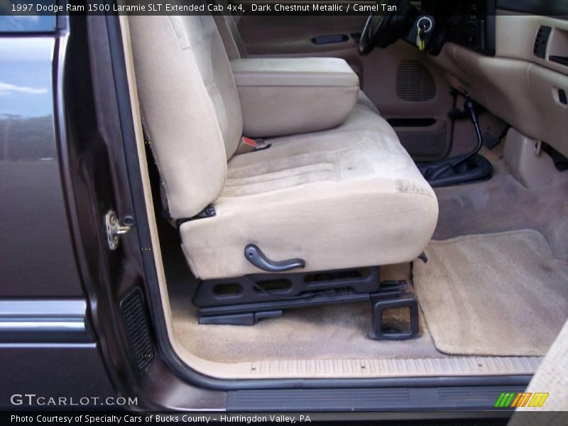 Dark Chestnut Metallic / Camel Tan 1997 Dodge Ram 1500 Laramie SLT Extended Cab 4x4
