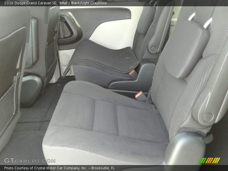 Billet / Black/Light Graystone 2018 Dodge Grand Caravan SE
