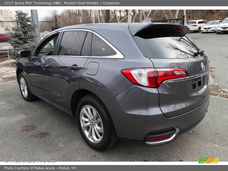 Modern Steel Metallic / Graystone 2017 Acura RDX Technology AWD