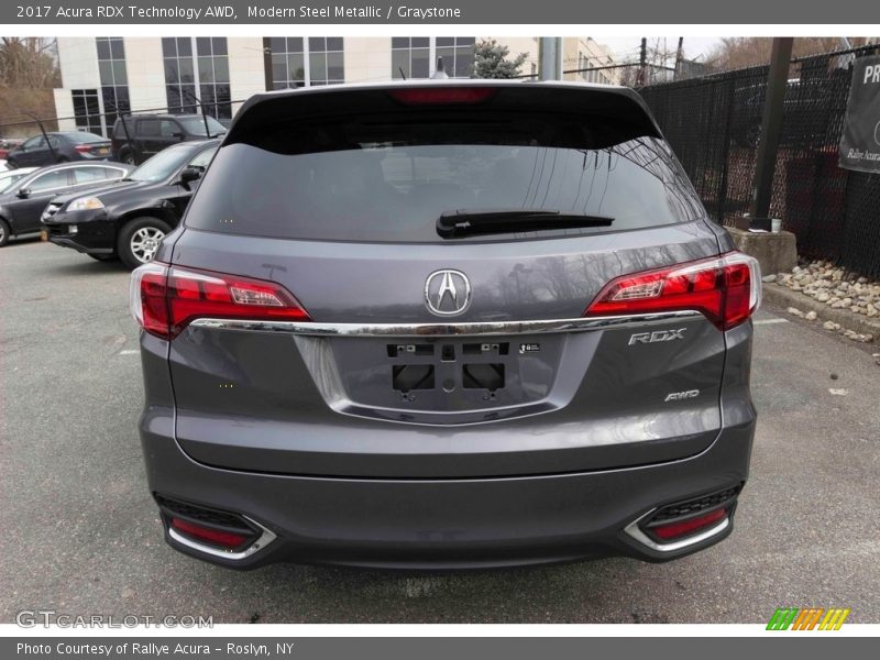 Modern Steel Metallic / Graystone 2017 Acura RDX Technology AWD