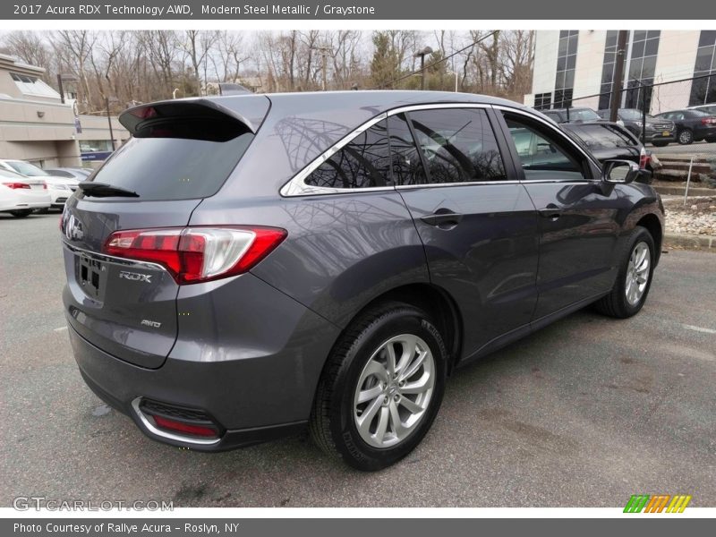 Modern Steel Metallic / Graystone 2017 Acura RDX Technology AWD