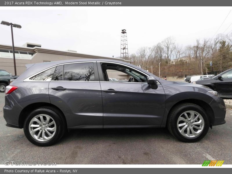 Modern Steel Metallic / Graystone 2017 Acura RDX Technology AWD