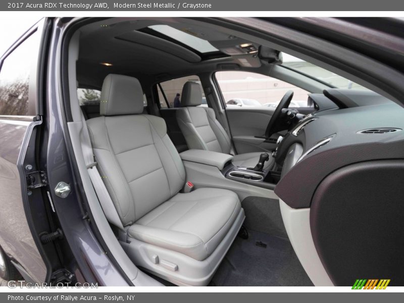 Modern Steel Metallic / Graystone 2017 Acura RDX Technology AWD