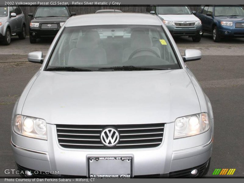 Reflex Silver Metallic / Grey 2002 Volkswagen Passat GLS Sedan