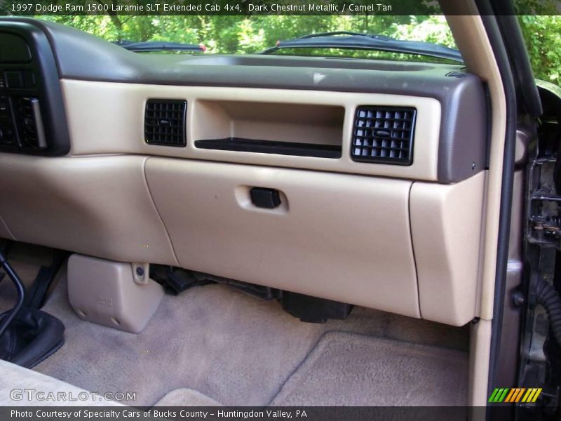 Dark Chestnut Metallic / Camel Tan 1997 Dodge Ram 1500 Laramie SLT Extended Cab 4x4