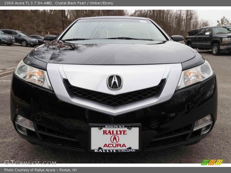 Crystal Black Pearl / Umber/Ebony 2009 Acura TL 3.7 SH-AWD