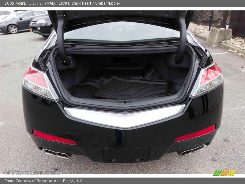 Crystal Black Pearl / Umber/Ebony 2009 Acura TL 3.7 SH-AWD