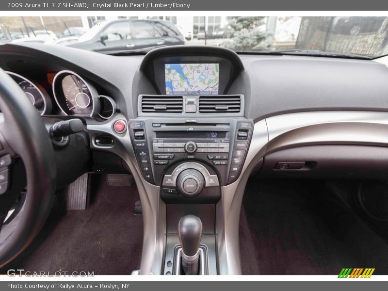 Crystal Black Pearl / Umber/Ebony 2009 Acura TL 3.7 SH-AWD