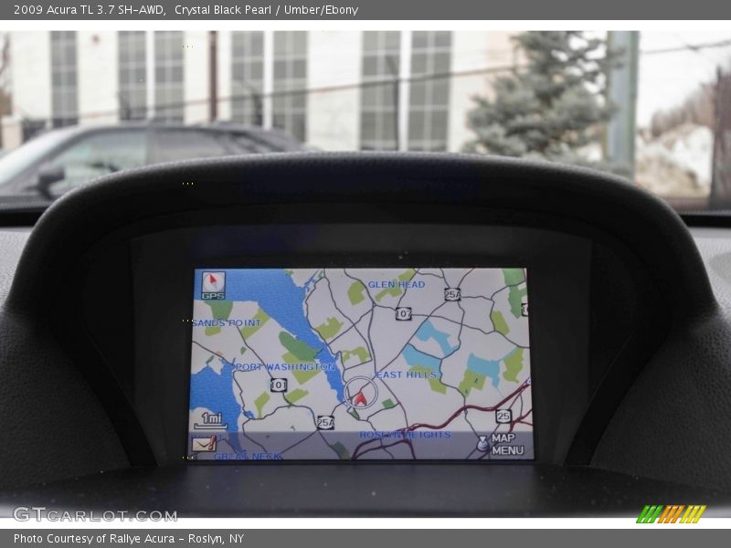 Crystal Black Pearl / Umber/Ebony 2009 Acura TL 3.7 SH-AWD