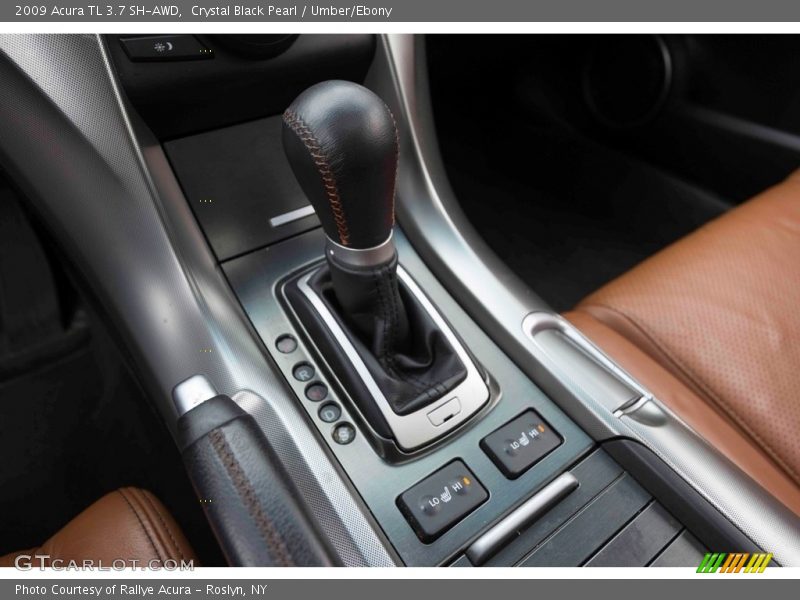 Crystal Black Pearl / Umber/Ebony 2009 Acura TL 3.7 SH-AWD