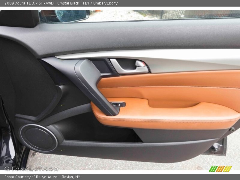Crystal Black Pearl / Umber/Ebony 2009 Acura TL 3.7 SH-AWD