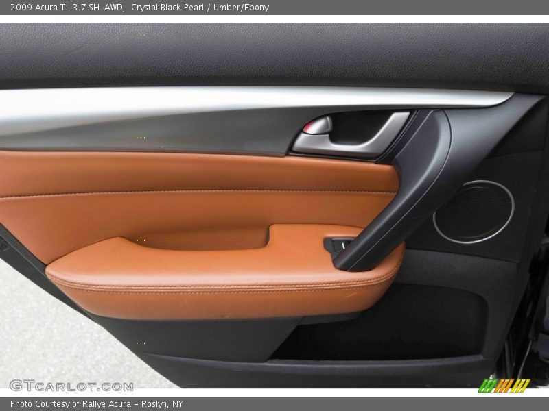 Crystal Black Pearl / Umber/Ebony 2009 Acura TL 3.7 SH-AWD
