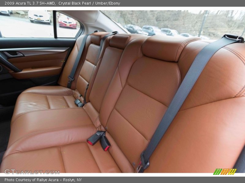 Crystal Black Pearl / Umber/Ebony 2009 Acura TL 3.7 SH-AWD